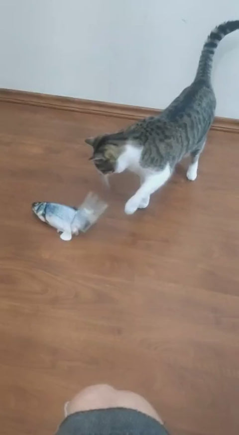Flopping Fish Interactive Cat Toy